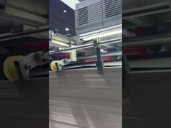 Máquina que lamina de la cartulina