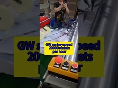 Velocidad de serie GW 20000 hojas por hora